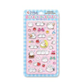 AMUFUN Puffy Sticker Sheet Fukufuku Shima-chan