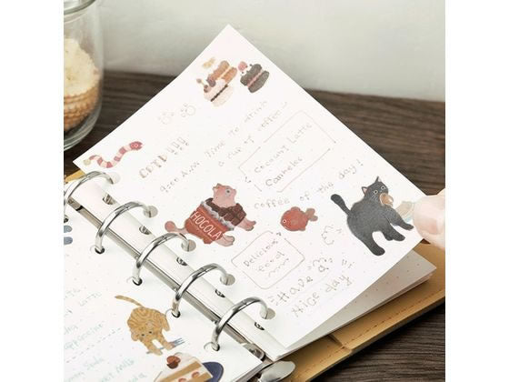 BGM Flake Stickers Nyan Cafe Chocolate — product image 4