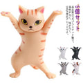Cat Figurine Pen Holder and Desk Ornament