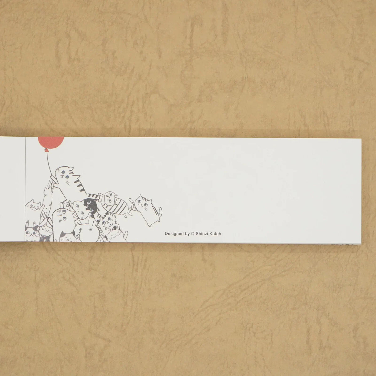 Cat Hill Black Message Memo Pad — alternate view 2