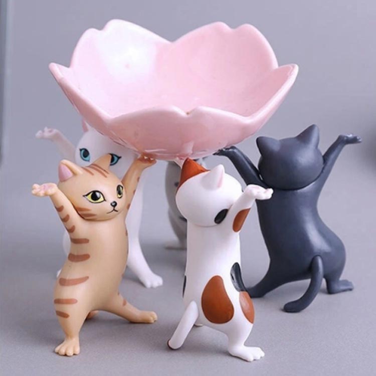 Cat Pen Rest Figurine for Pens and Stationery — product image 2
