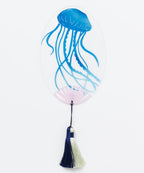 Clear Summer Uchiwa Fan, Jellyfish — product image 2