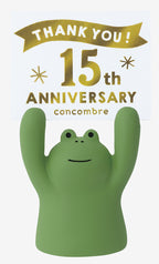 Concombre 15th Anniversary Thank-You Mascot Revival Set, Frog — product image 3