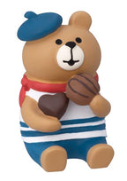 Concombre Bonjour Chocolate Tasting Bear Figurine
