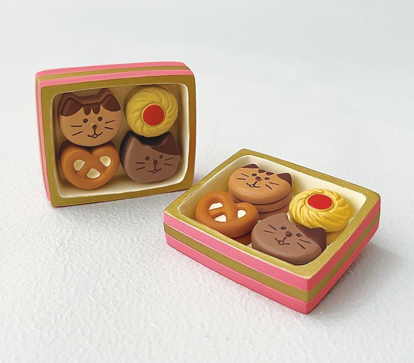 Concombre Cat Cookie Box Figurine — product image 2