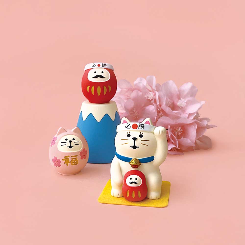 Concombre Exam Luck Maneki-Neko Figurine, Sure Victory — product image 4