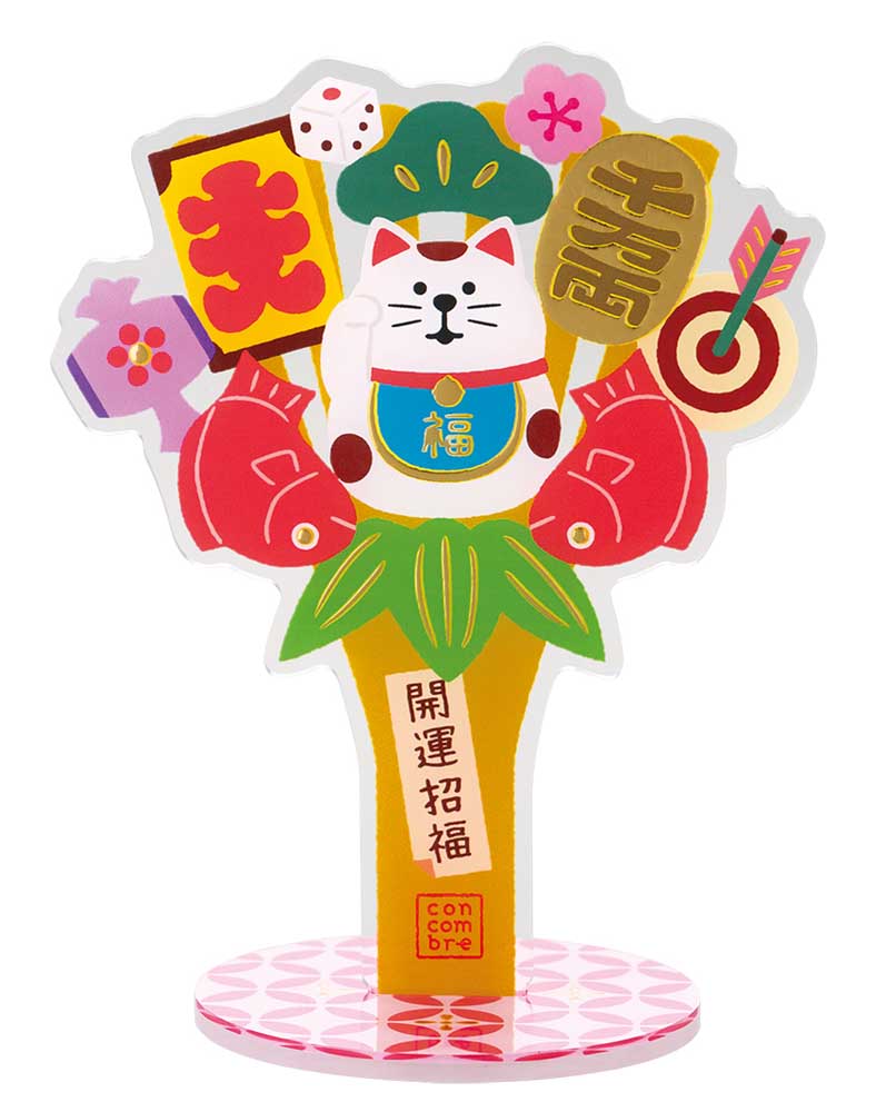 Concombre FUKUMONO Lucky Kumade Acrylic Stand