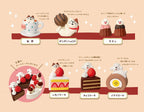 Concombre Konkon Sweets Parlor Java Sparrow Canelé Figurine, Strawberry — product image 5