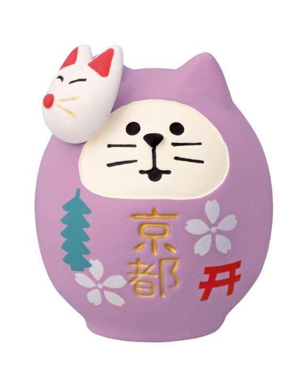 Concombre Kyoto Gotochi Cat Daruma, Kyoto Edition