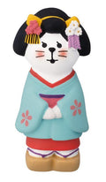 Concombre Kyoto Maiko Cat Figurine