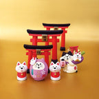 Concombre Kyoto 'Okoshiyasu' Maneki-Neko Figurine — product image 4