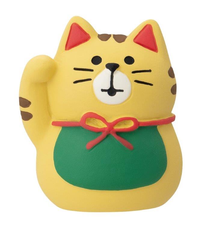 Concombre Mamefuku Mascot Beckoning Cat Tiger