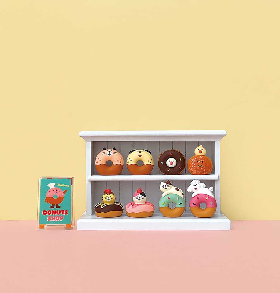 Concombre Mattari Donut Shop Kitty Donut Figurine — product image 5