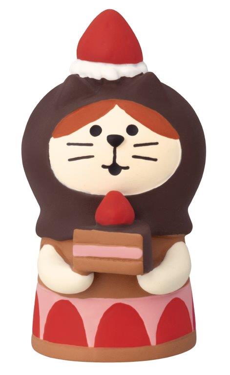 Concombre Nekozukin Chocolate Cake Figurine
