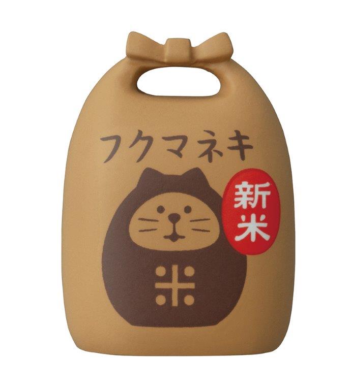 Concombre New Rice Festival Fukumaneki Figurine