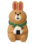 Concombre New Rice Festival Onigiri Hare Figurine