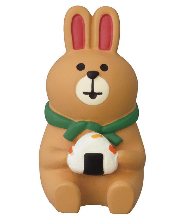Concombre New Rice Festival Onigiri Hare Figurine