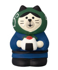 Concombre New Rice Festival Thief Cat Figurine, Omusubi