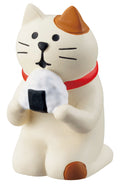Concombre Omusubi Rice Ball Cat Figurine