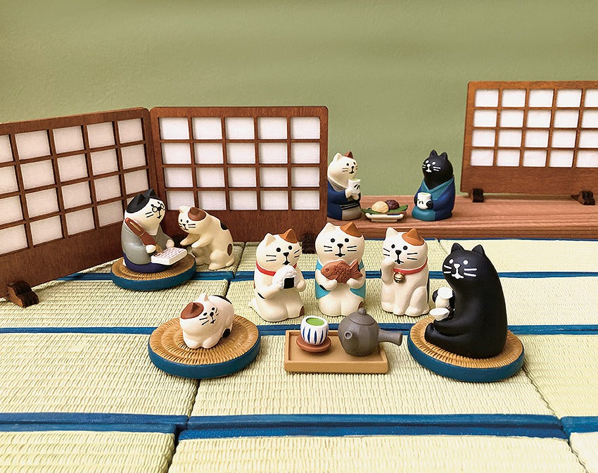 Concombre Omusubi Rice Ball Cat Figurine — product image 2