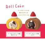 Concombre Roll Cake Diving Cat Figurine, Cocoa — product image 2