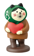 Concombre Strawberry Cake Fair Heart Thief Cat Figurine — product image 2