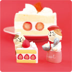Concombre Strawberry Cake Fair Patissier Cat Figurine — product image 4