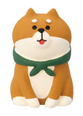 Concombre Tabineko Traveling Doggy Figurine, Shiba