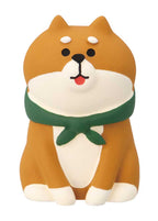Concombre Tabineko Traveling Doggy Figurine, Shiba