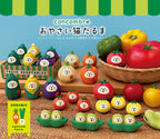 Concombre Vegetable Cat Daruma Figurine, New Onion — product image 2