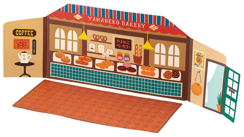 Concombre Yamaneko Bakery Cafe Backdrop Card