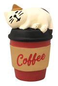 Concombre Yamaneko Bakery Cozy Coffee Cat Figurine
