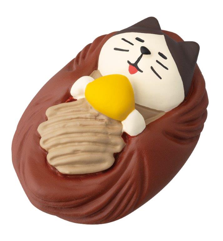 Concombre Yamaneko Bakery Dreamy Chestnut Danish Figurine