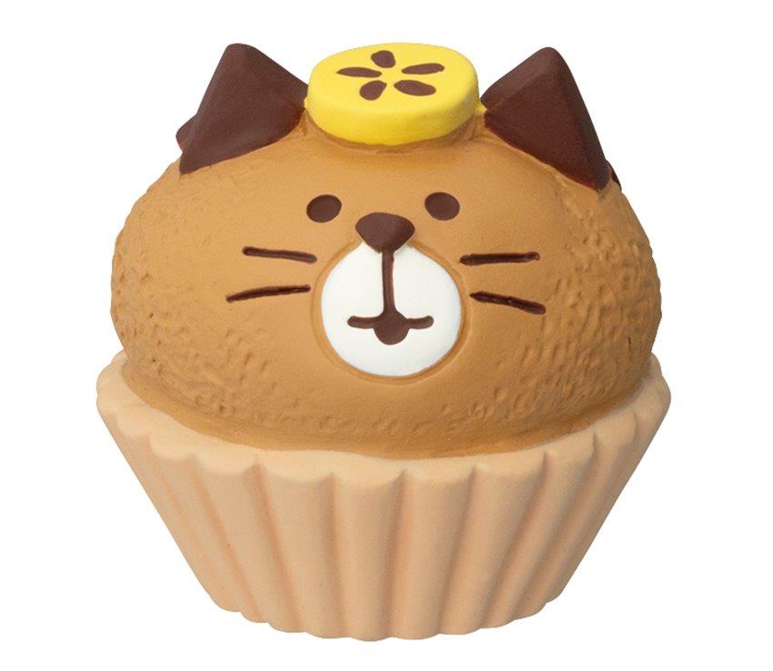 Concombre Yamaneko Bakery Kitty Muffin Figurine