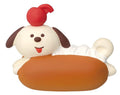 Concombre Yamaneko Bakery Wan-Koppe Doggy Bread Roll Figurine