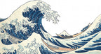 Design Cut Bookmark, Hokusai Thirty-Six Views of Mount Fuji No. 1