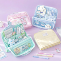 RosyPosy Pastel All-in-One Pencil Bag Organizer