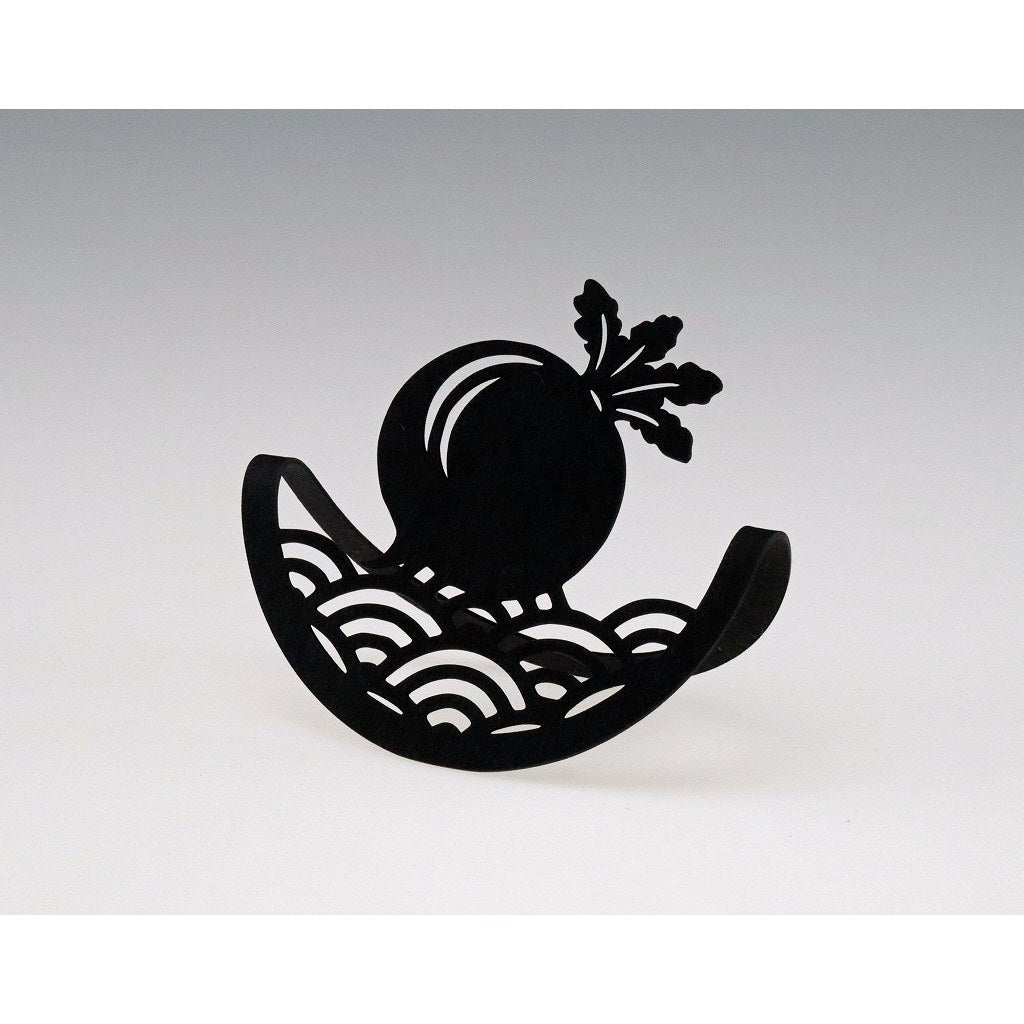 Wakomono Water-Bending Coaster — Shogoin Daikon Radish