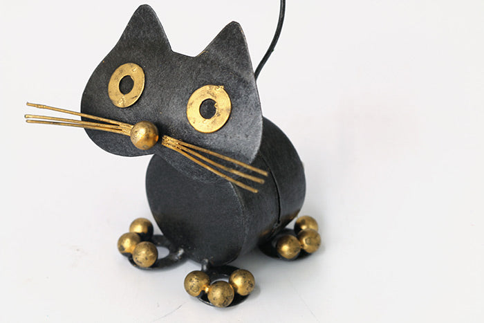 Drum Can Cat Tin Card Holder Small — product image 3