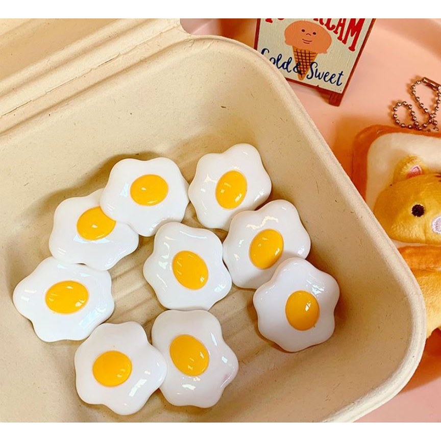 Poached Egg Mini Pin Badge