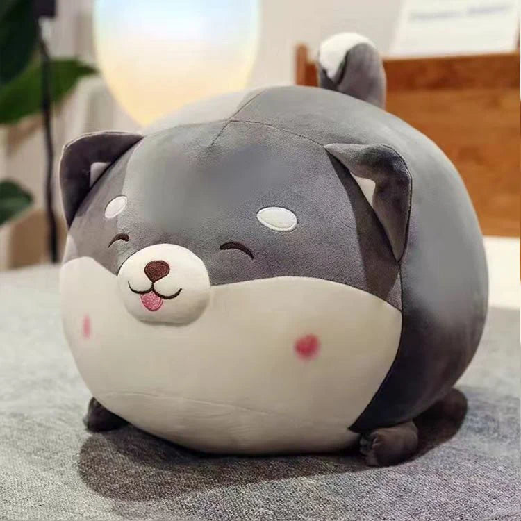 Fluffy Dog Plush Body Pillow, 50 cm — alternate view 5