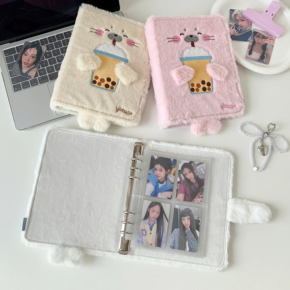 Fluffy Seal Sticker Album Binder, A5 — alternate view 3