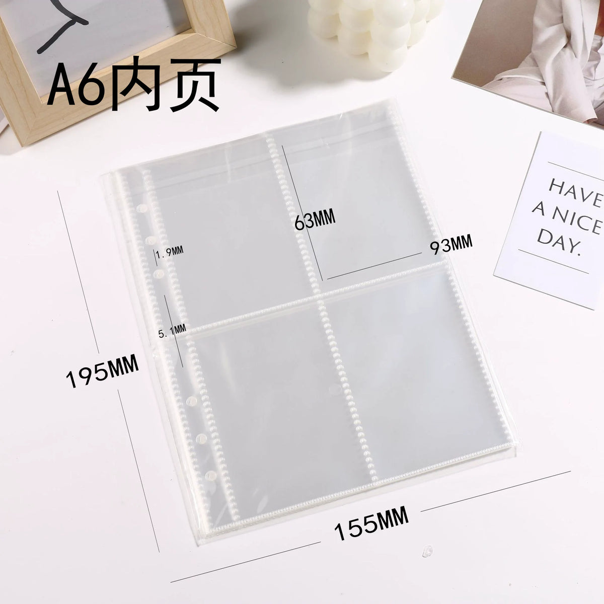 Fluffy Sticker Album Binder, A6 — alternate view 9
