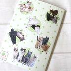 Forest Tea Party Cat A5 Notebook — alternate view 4