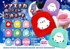 Fujikin Shimaenaga Long-Tailed Tit Plush Pouch