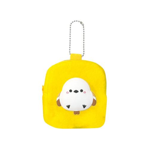 Fujikin Shimaenaga Long-Tailed Tit Plush Pouch — product image 3
