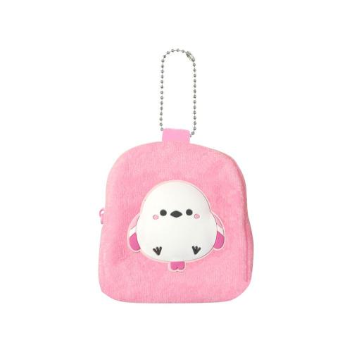 Fujikin Shimaenaga Long-Tailed Tit Plush Pouch — product image 4
