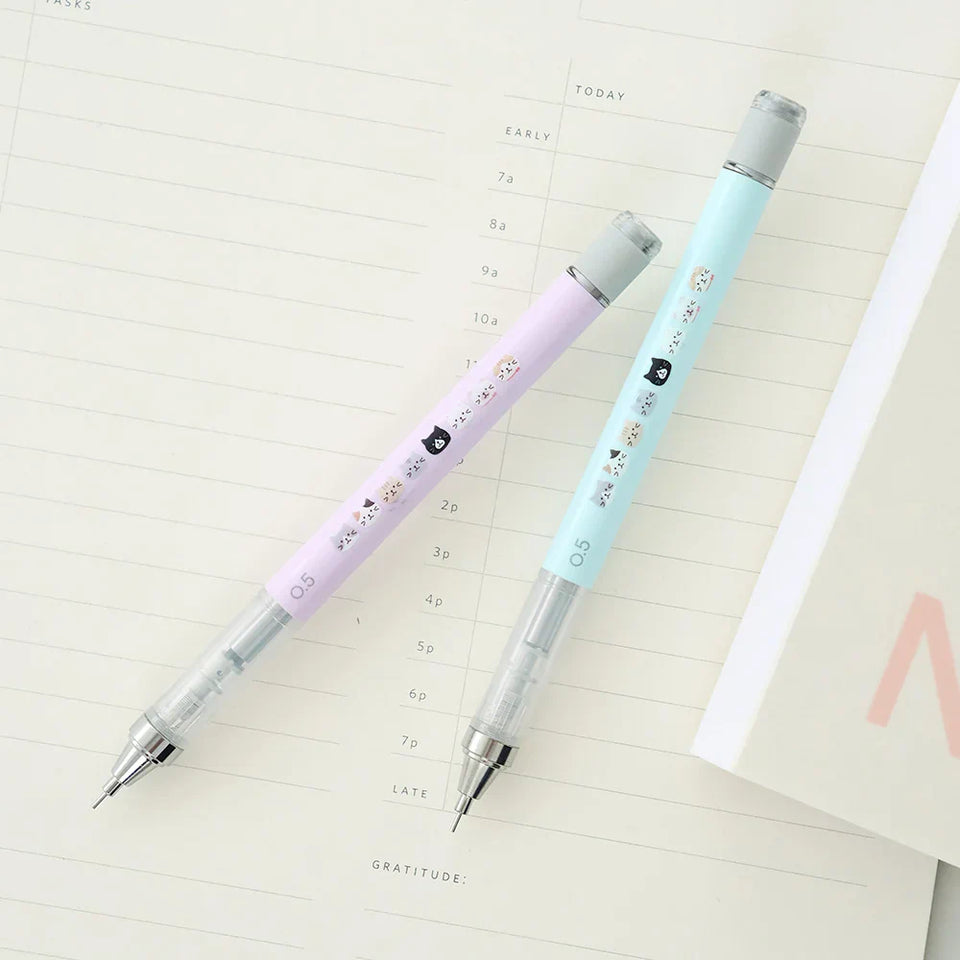 Fukufuku Nyanko MONO Cat Mechanical Pencil