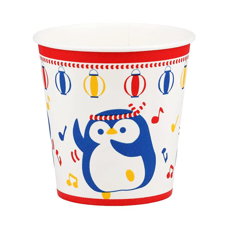 HEIKO Festival Penguin 13 oz Shaved-Ice Cups, 50-Pack