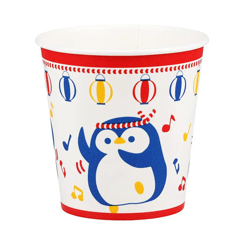 HEIKO Festival Penguin 13 oz Shaved-Ice Cups, 50-Pack